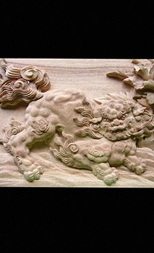 唐獅子牡丹