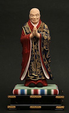 日蓮上人像 彩色仕上げ
